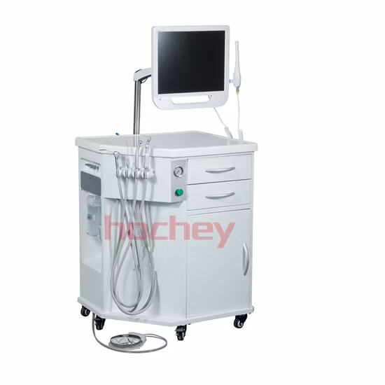 Mt Medical Dental Equipment Oben montierte zahnmedizinische integrierte Therapieeinheit Tragbarer Zahnarztstuhl Dentaleinheit